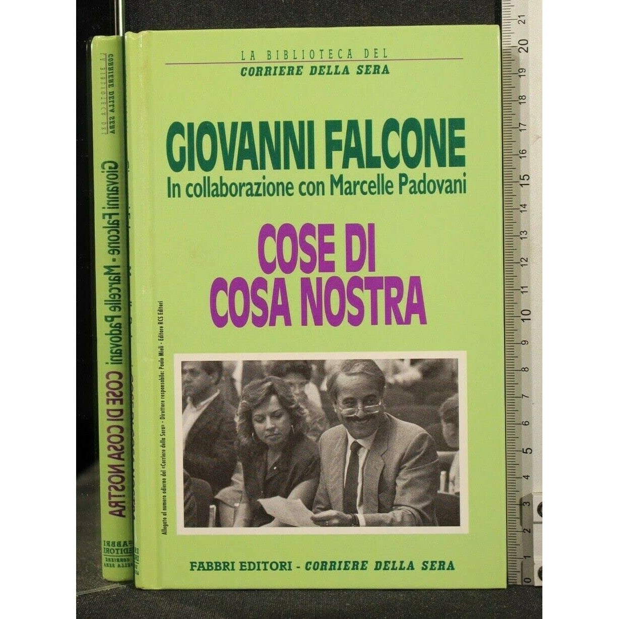Libro - COSE DI COSA NOSTRA  - Falcone Giovanni In Collaborazione Con M. Padovani