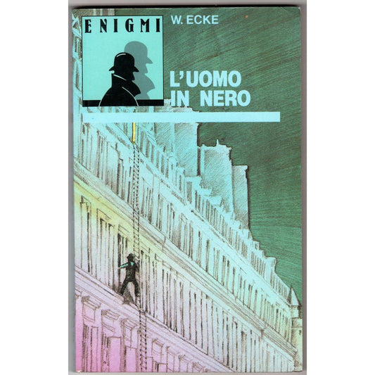 ENIGMI 2 L’uomo in nero Librogame libro game giallo per ragazzi PRIMA EDIZIONE