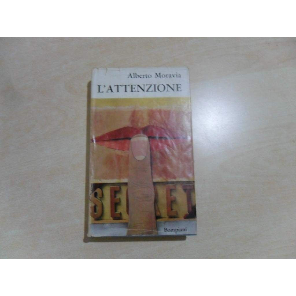 Libro - L'ATTENZIONE BOMPIANI 1965