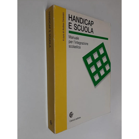Libro - Handicap e scuola Manuale per l'integrazione scolastica