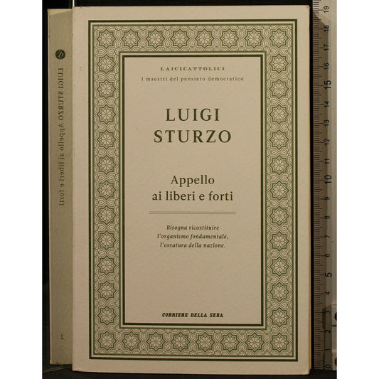 Libro - Appello ai liberi e forti - Luigi, Sturzo