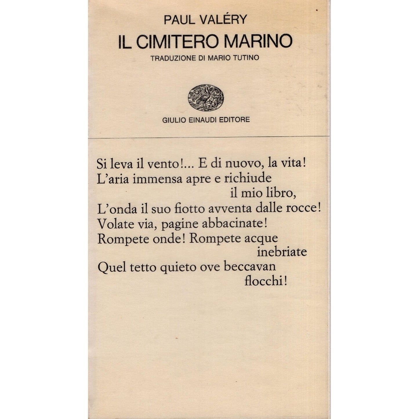 Libro - Il cimitero marino - Valéry, Paul