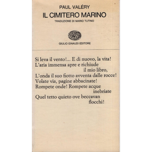 Libro - Il cimitero marino - Valéry, Paul
