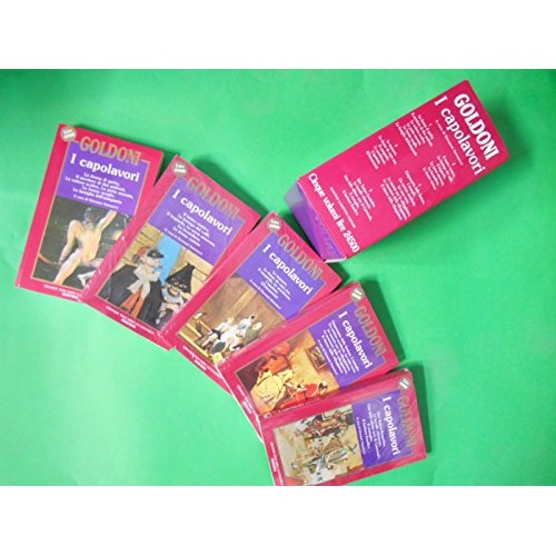 Book - goldoni masterpieces cof. 5 volumes (antonucci cur.) - goldoni carlo