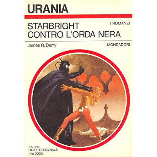 Book - STARBRIGHT AGAINST THE BLACK HORDE-BERRY-N.954-URANIA MONDADORI