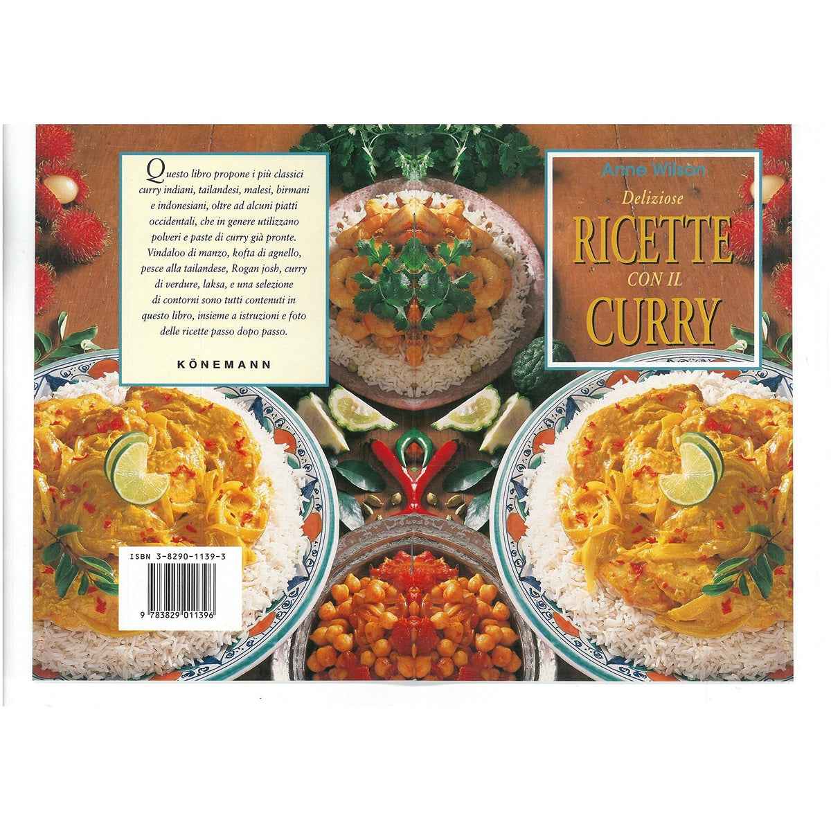 Libro - Ricette con il curry Ediz illustrata - Wilson, Anne