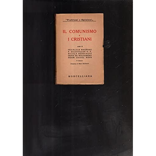 Libro - Il comunismo e i cristiani - AA VV