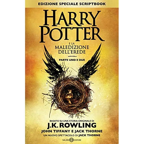 Libro - Harry Potter e la maledizione dell'erede Parte uno e due Scr