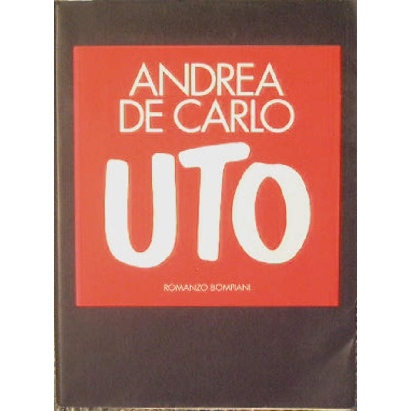 Libro - Uto - De, Carlo, Andrea - De Carlo, Andrea
