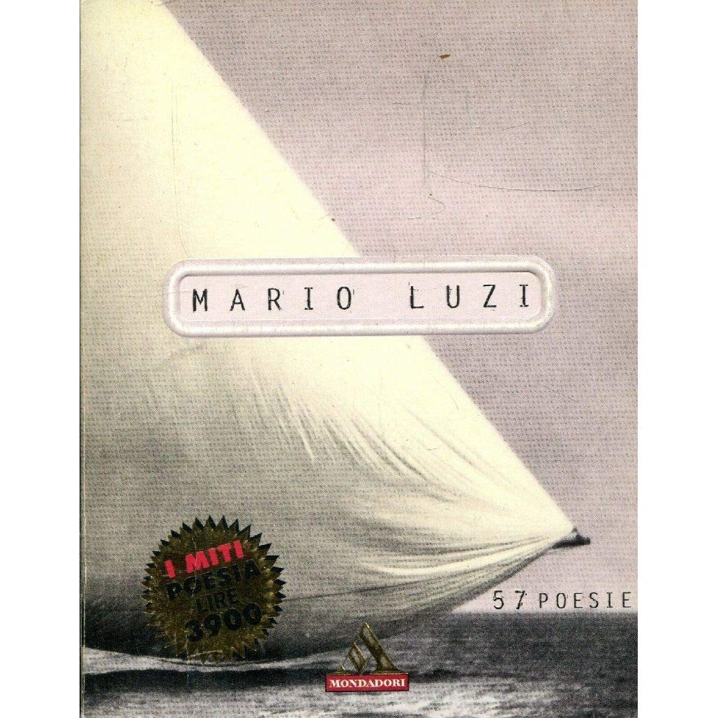 Libro - 57 poesie - LUZI, Mario