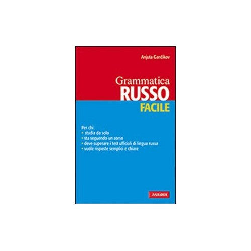 Libro - Russo Grammatica facile - Gancikov, Anjuta