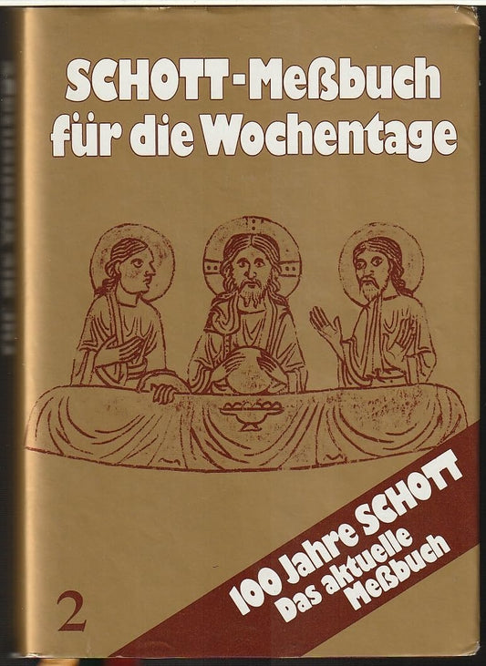 Libro - Schott Meßbuch für die Wochentage II. Kunstleder braun, Natu