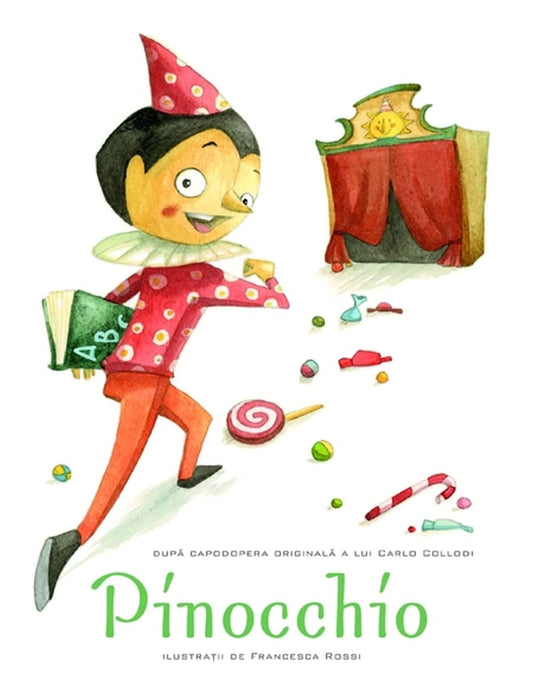 Libro - Pinocchio Povesti ilustrate - Carlo Collodi, Editie in limba
