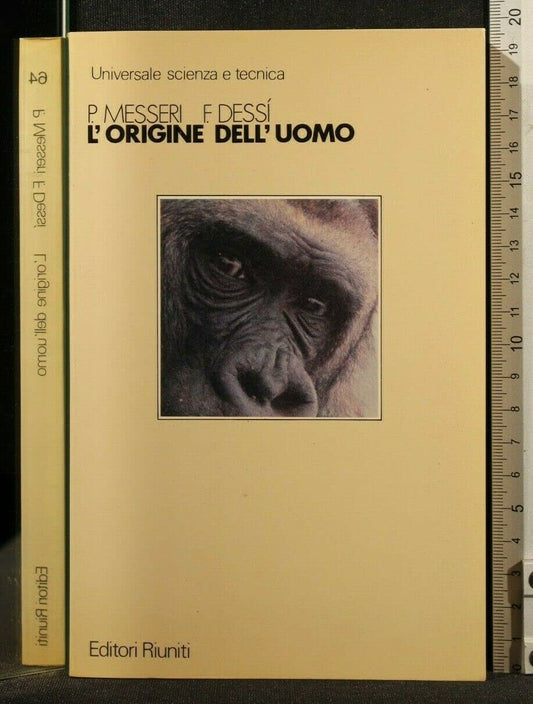 Libro - L'origine dell'uomo - Messeri, - Dessi