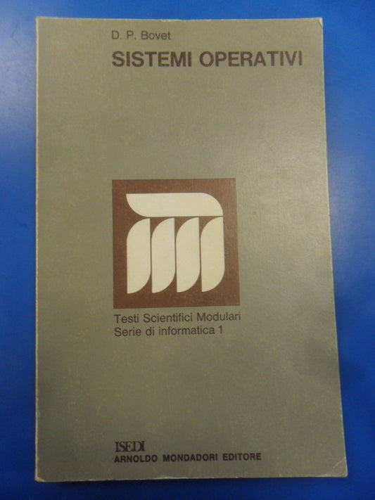 Libro - sistemi operativi testi scientifici modulari serie di informatica 1 isedi - bovet