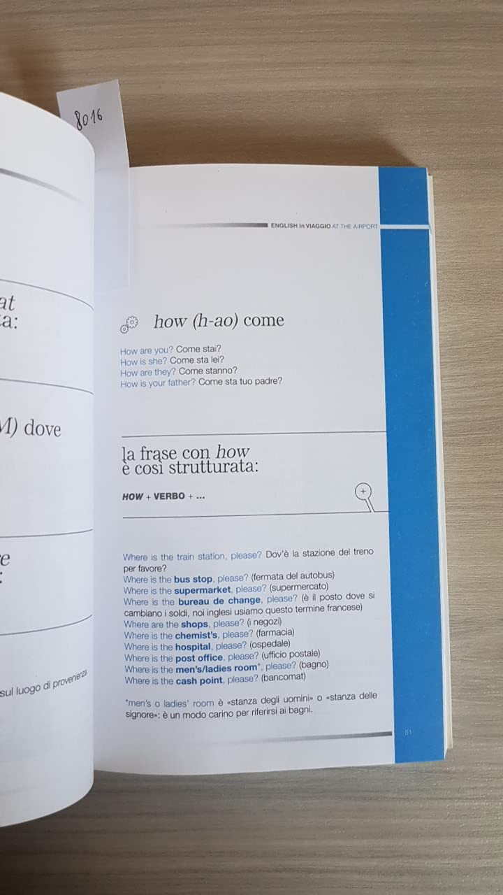 English in viaggio
