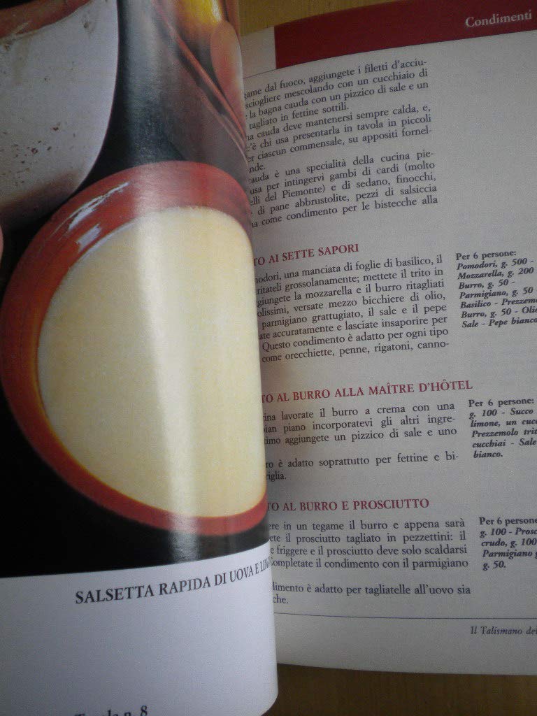 Libro - Il talismano della felicità. Antipasti, Condimenti, Salse Vol.1 - Ada Boni