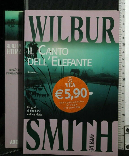 Libro - Il canto dell'elefante - Smith, Wilbur