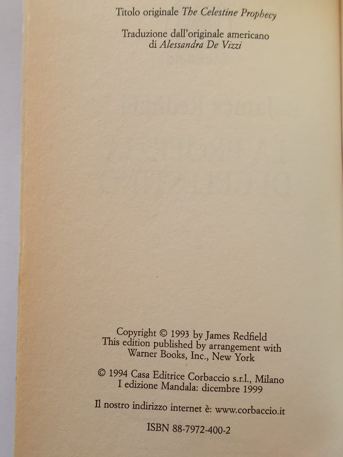 La profezia di Celestino