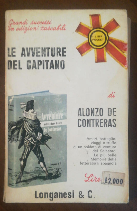 Libro - Le avventure del capitano 1582-1633 - Alonzo, De Contreras T