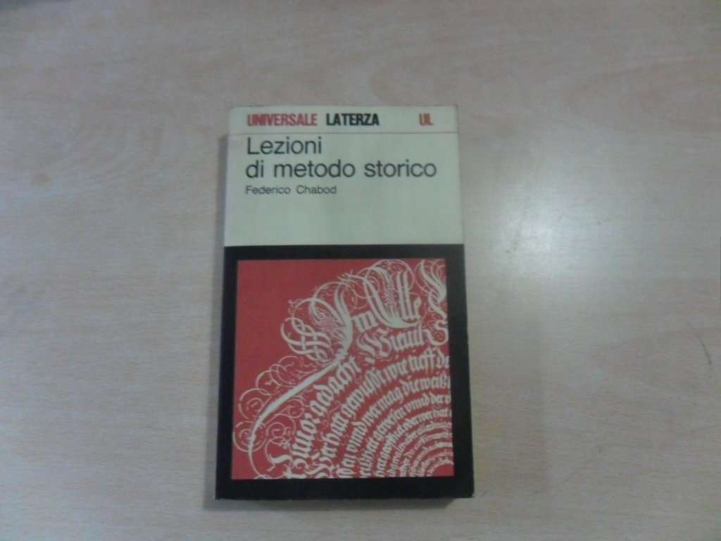 Lezioni di metodo storico