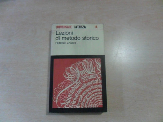 Libro - Lezioni di metodo storico