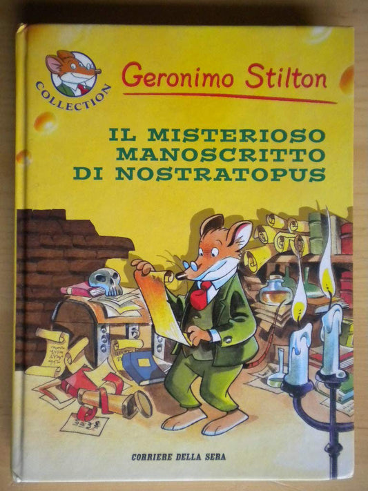 Libro - Geronimo STILTON Il misterioso manoscritto di Nostratopus -