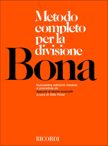 Libro - Bona - Metodo Completo Per La Divisione - BONA P.