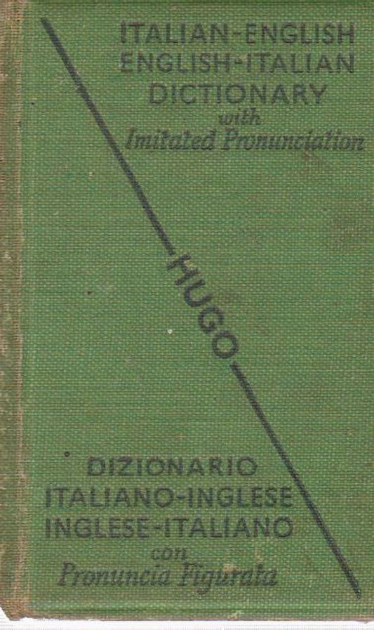 Libro - Hugo's Pocket Dictionary Italian-English and English-Italian