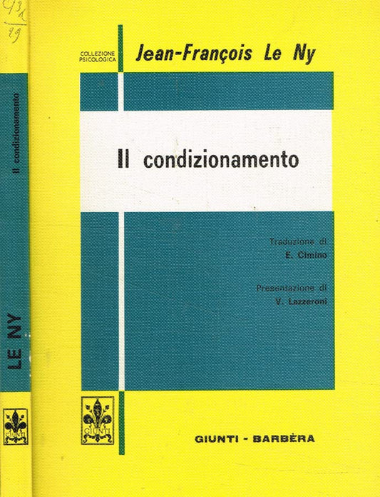 Libro - Il condizionamento - Jean, François Le Ny