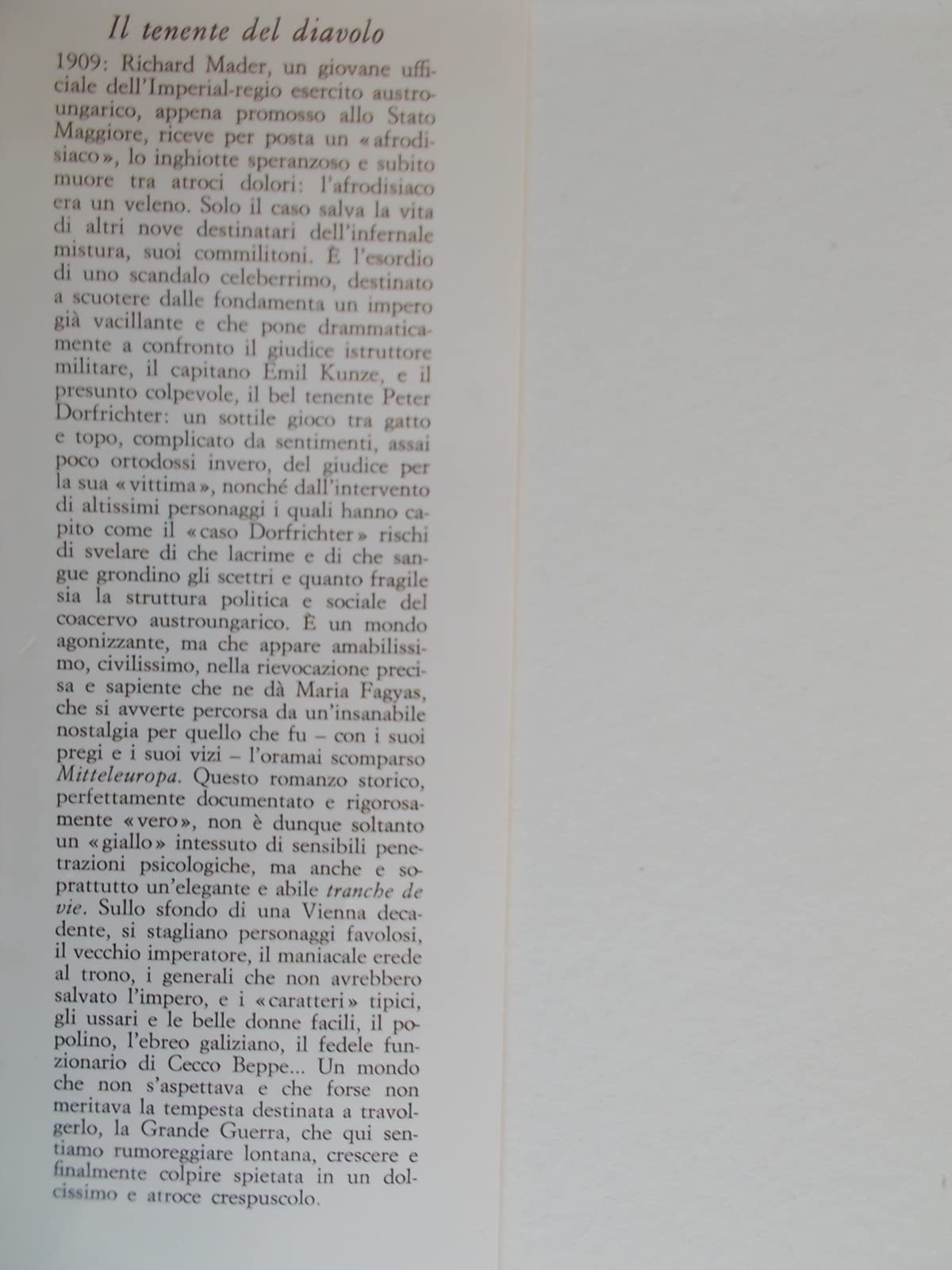 Il tenente del diavolo