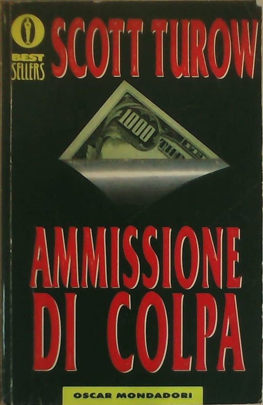 Libro - Ammissione di colpa - Turow, Scott