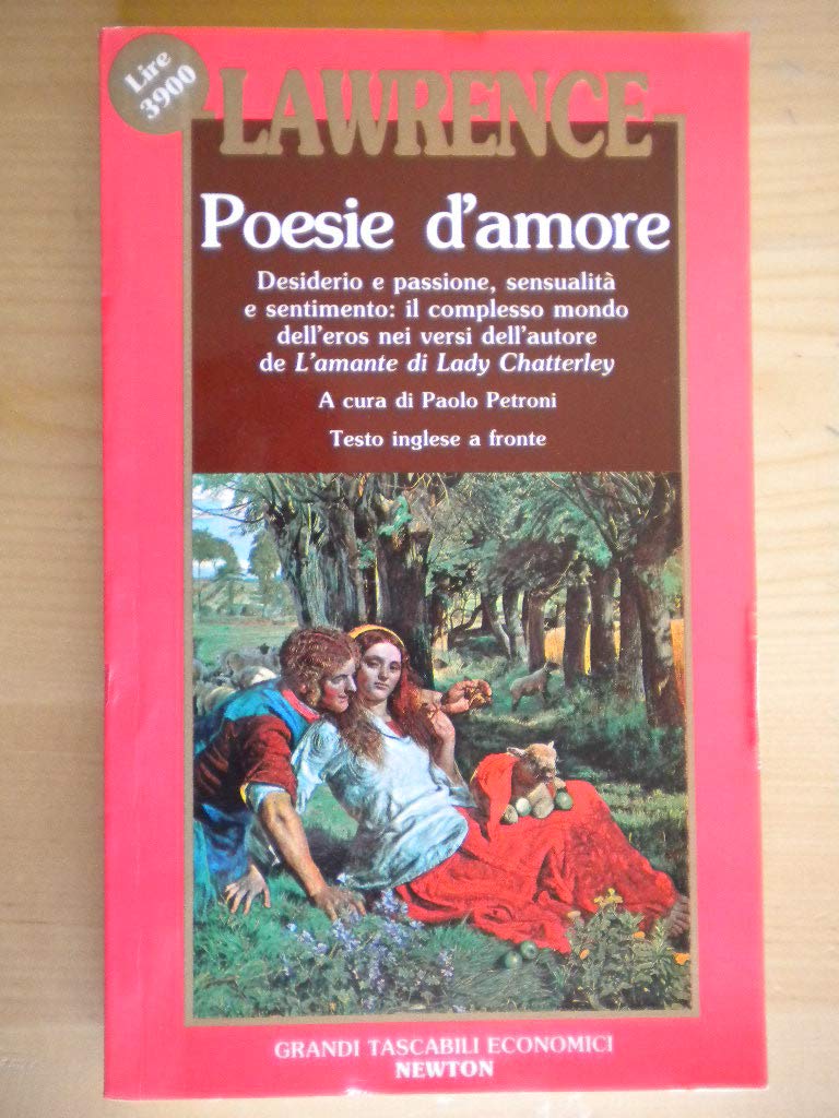 Libro - Poesie d'amore Testo inglese a fronte - Lawrence, D. H.
