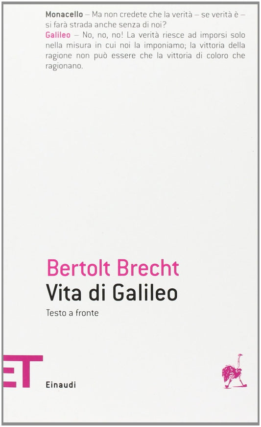 Libro - Vita di Galileo - Brecht, Bertolt