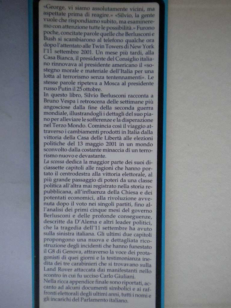 La scossa. Il cambiamento italiano nel mondo che trema