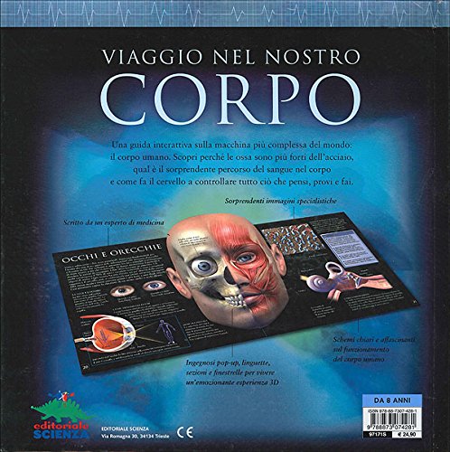 Libro - Viaggio nel nostro corpo. Guida interattiva sul funzionamento del corpo. Ediz. i - Parker, Steve