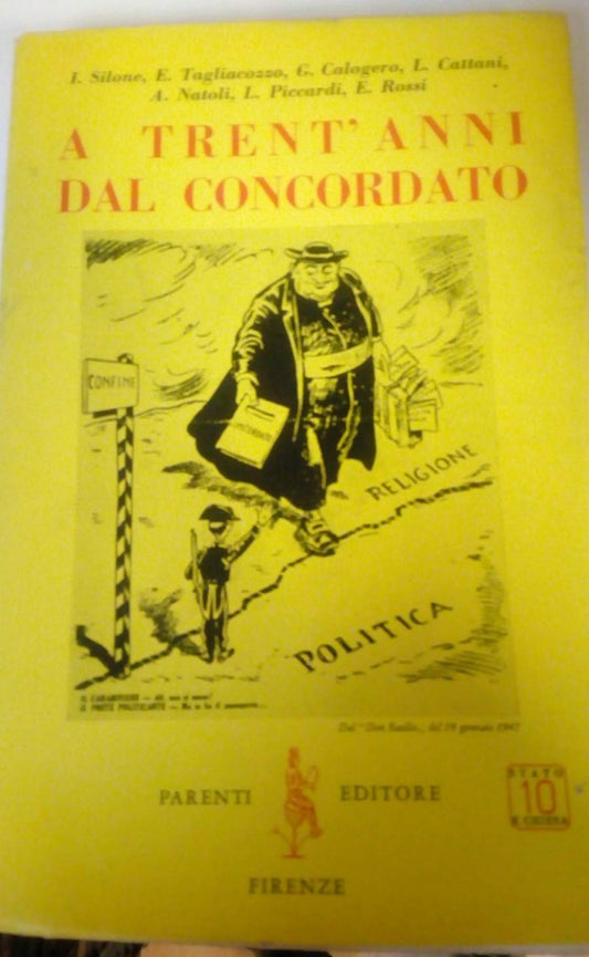 Libro - A TRENT'ANNI DAL CONCORDATO - aa.vv - aa.vv