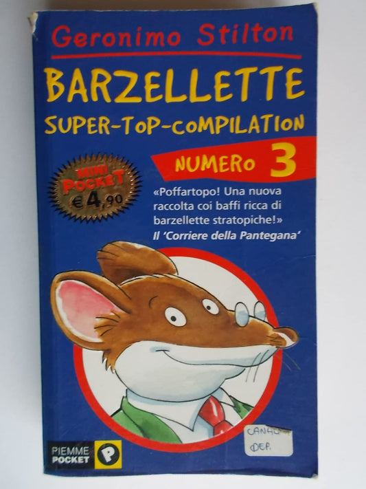 Libro - Barzellette. Super-top-compilation. Ediz. illustrata (Vol. 3) - Stilton, Geronimo