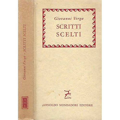 Libro - Scritti scelti - Giovanni, Verga