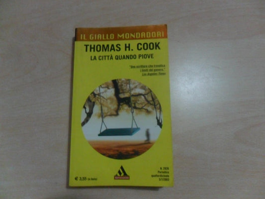 Libro - citt quando piove - Thomas H. Cook