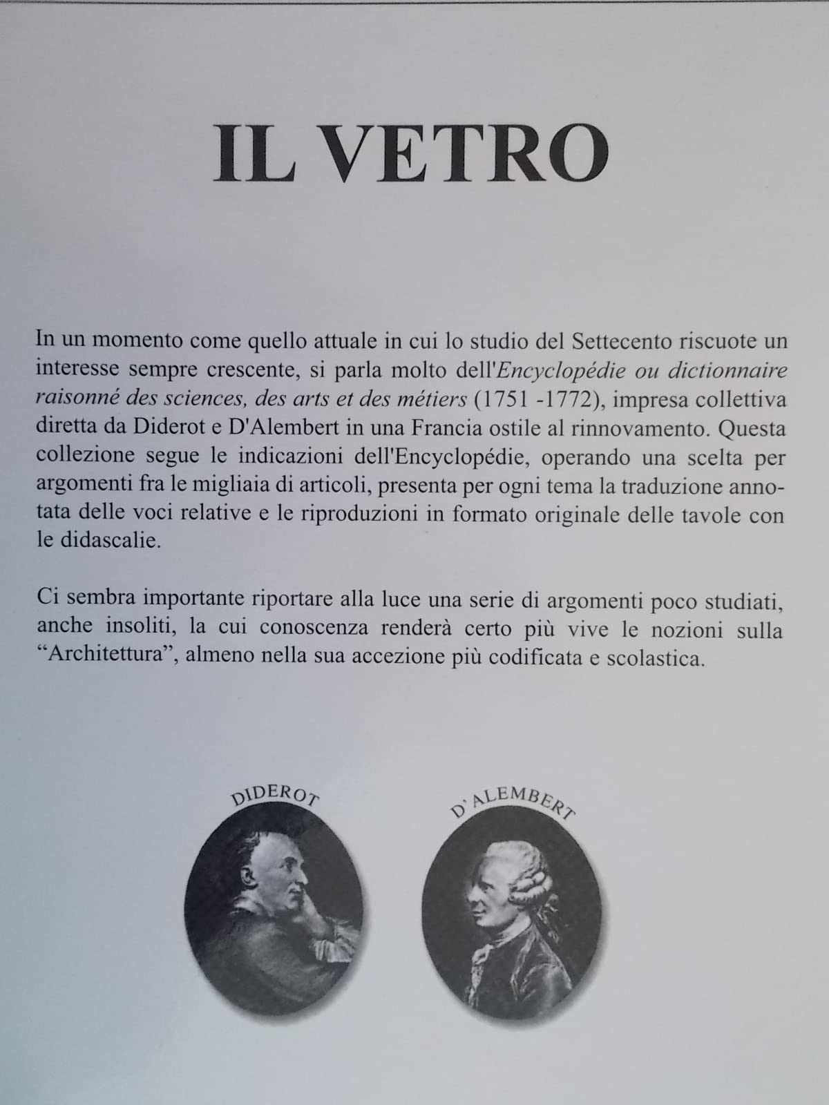 L'encyclopedie Diderot e D'Alembert