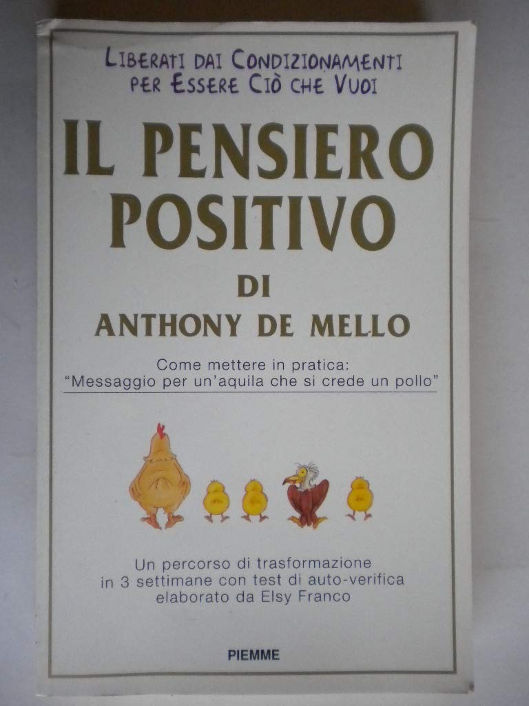Il pensiero positivo di Anthony De Mello