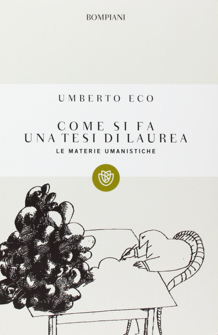 Come si fa una tesi di laurea. Le materie umanistiche