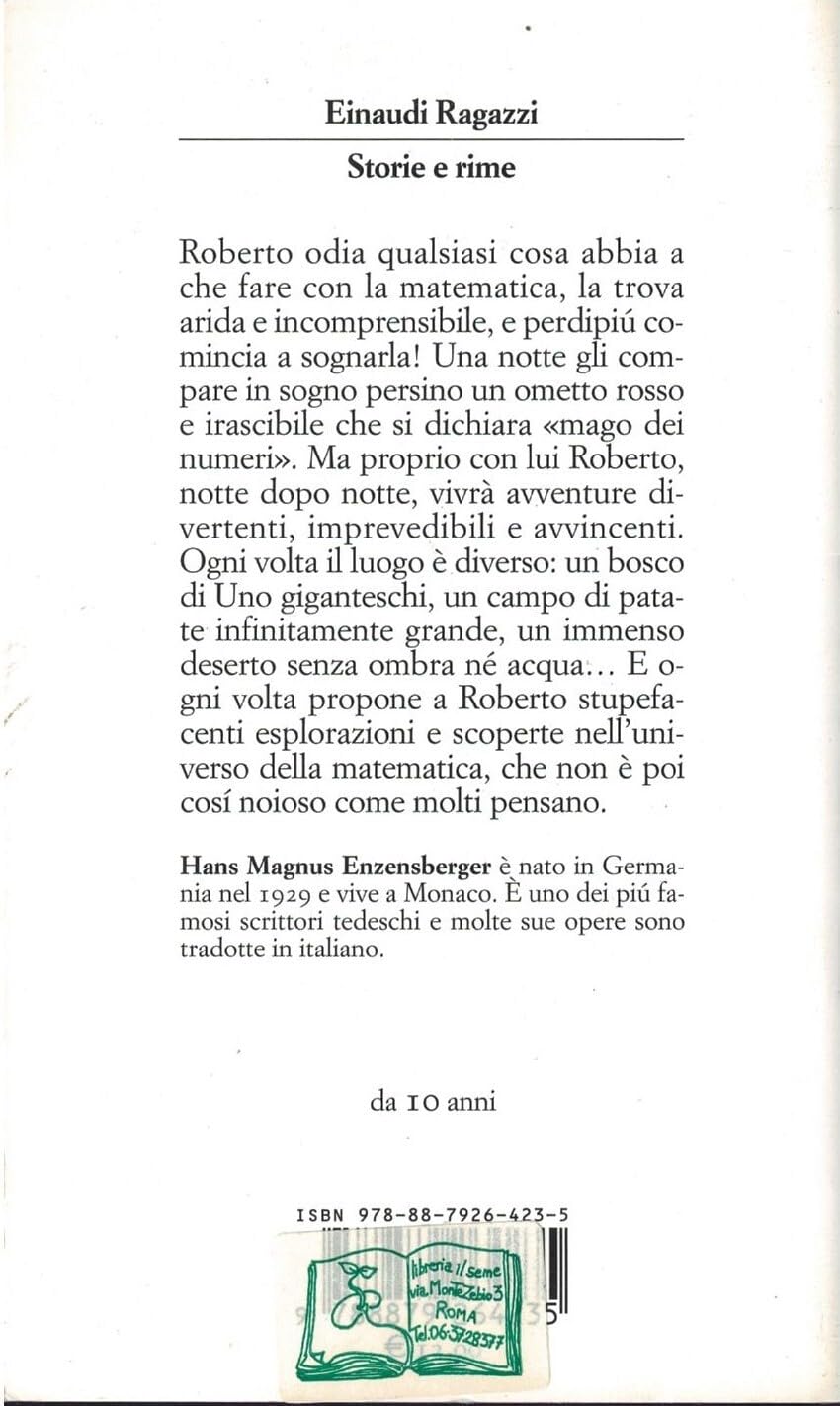 Il mago dei numeri. Un libro da leggere prima di addormentarsi, dedicato a chi ha paura della matematica