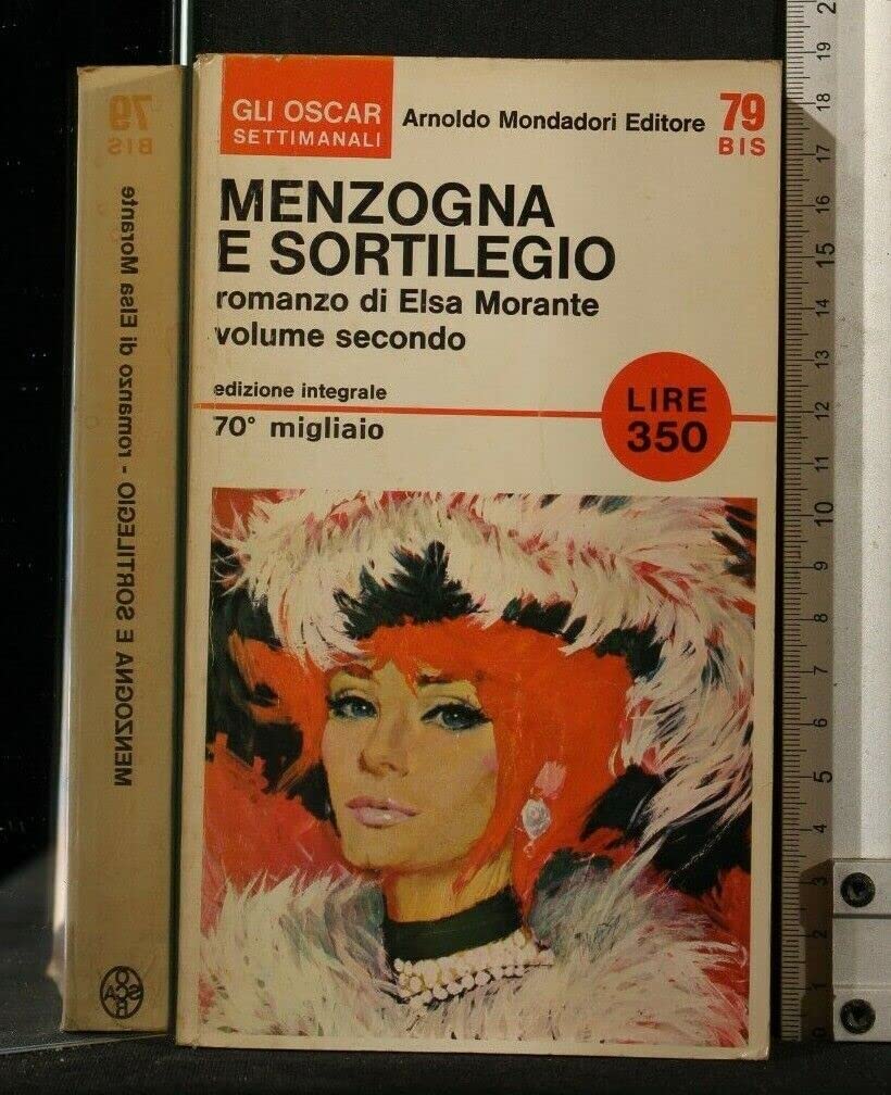 Libro - MENZOGNA E SORTILEGIO. Vol 2. Elsa Morante. Mondadori.