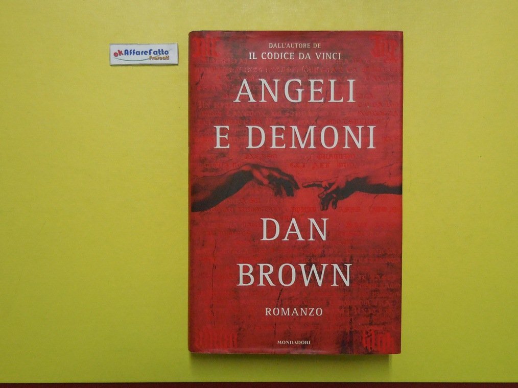 CD - J 4374 LIBRO ANGELI E DEMONI DI DAN BROW - Vedi, descrizione