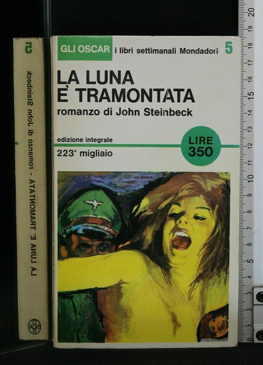 Libro - LA LUNA E' TRAMONTATA - Steinbeck John