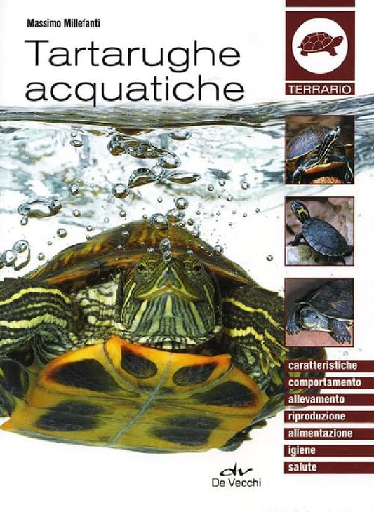 Libro - Tartarughe acquatiche - Millefanti, Massimo