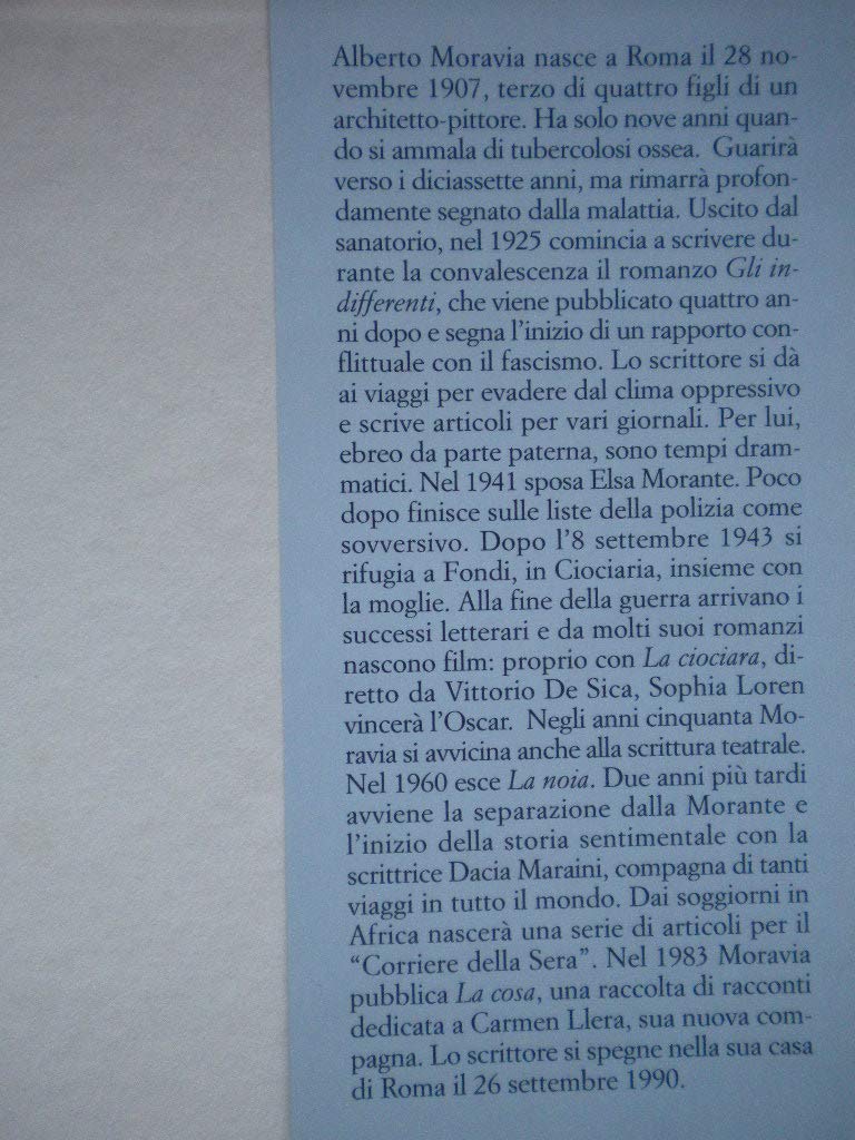 Alberto Moravia: La ciociara Ed. Corriere Sera I Grandi Romanzi A62