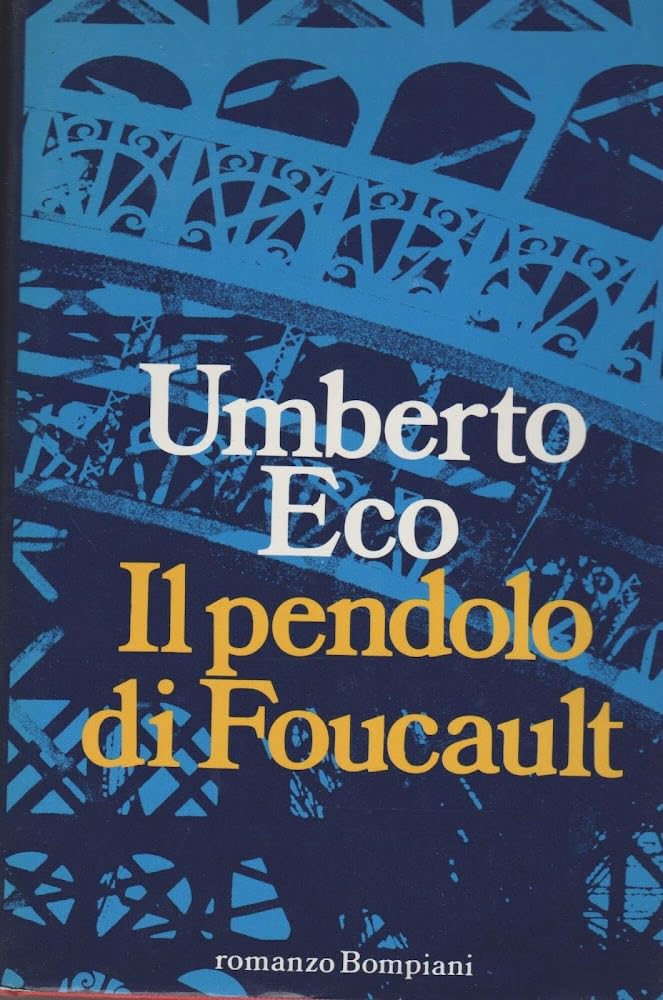 Libro - Il pendolo di Foucault - Alberto Bevilacqua